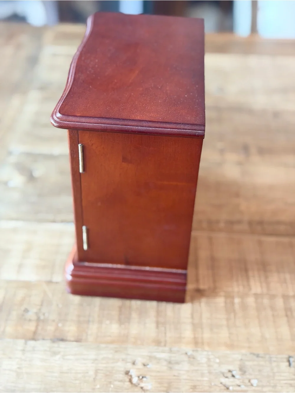 Vintage Wooden 3 Drawer Jewelry Box. Classic | Heritage | Heirloom | Keepsake